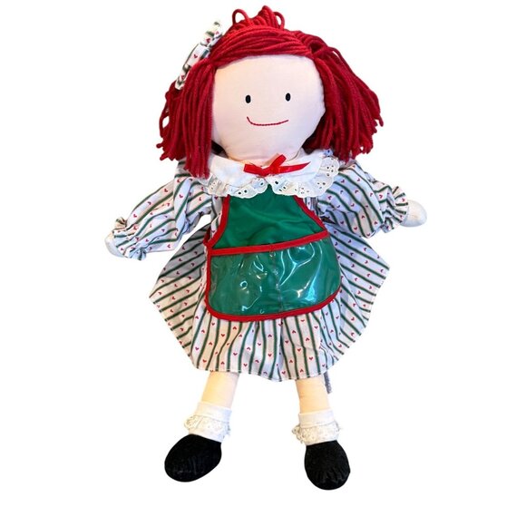 Vintage 1995 Eden 19" Madeline Sweets & Treats Cloth Doll w/ Apron - Picture 1 of 7